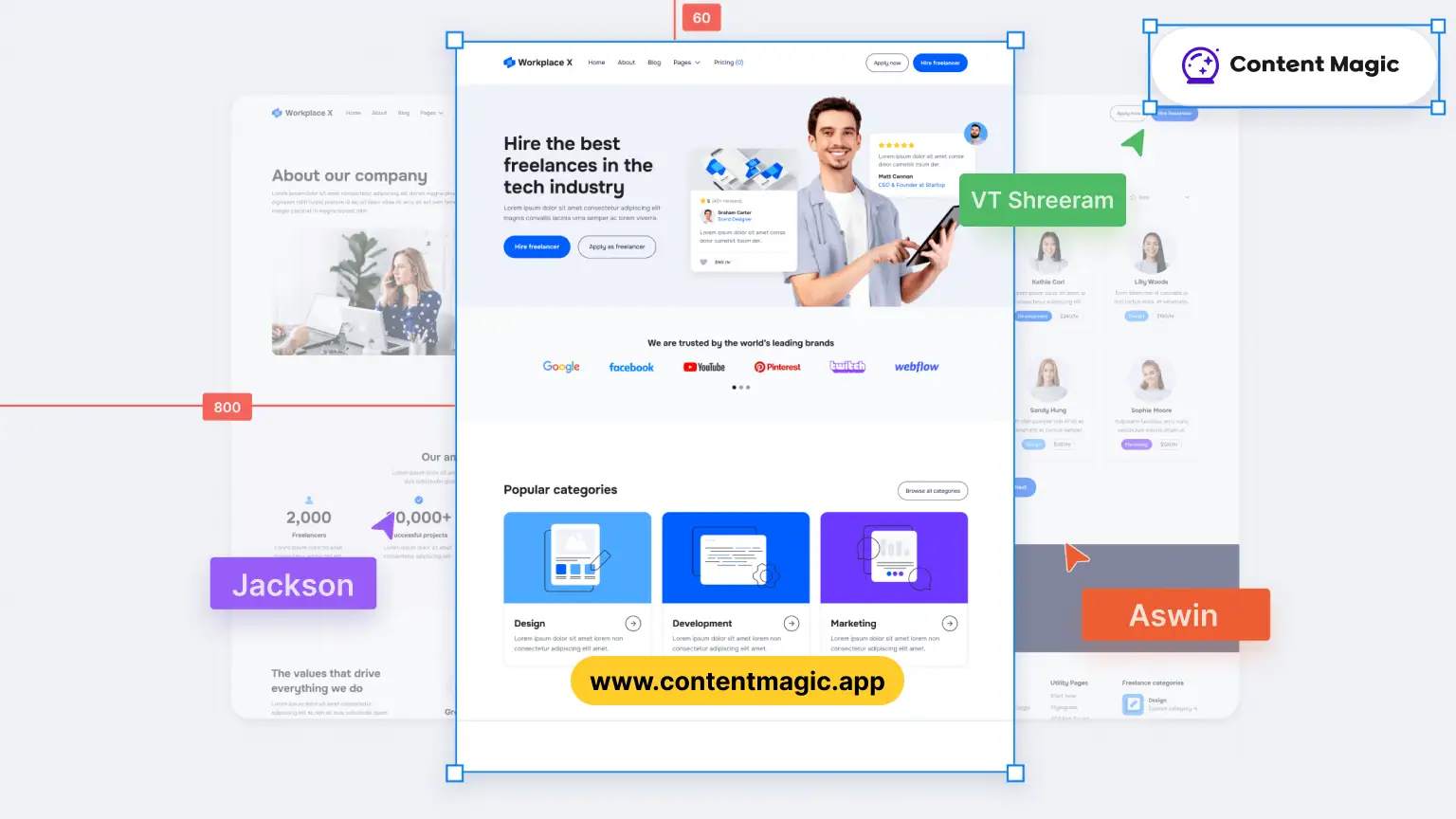 Double Your Design Output: A Freelancers Success Story with Content Magic
